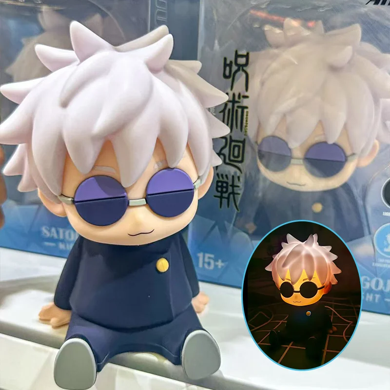 

Подлинный Sunrisepop Jujutsu Kaisen Satoru Gojo ночник аниме фигурка украшение автомобиля милый Pat Light окружающее освещение подарки для детей