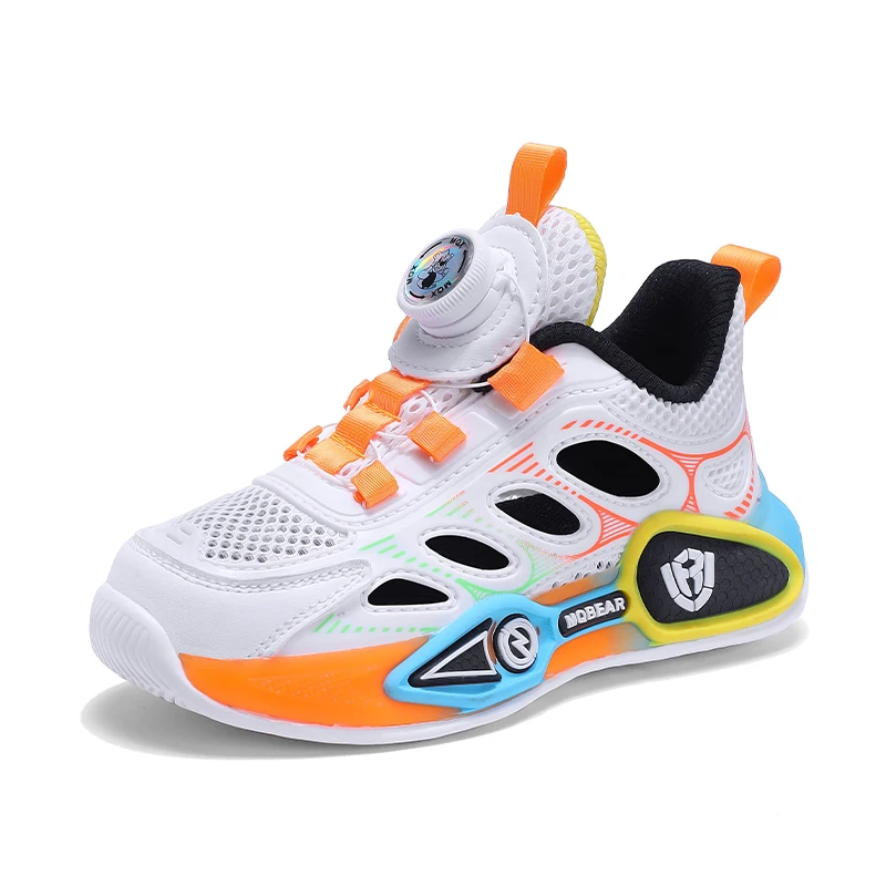 

New Summer Single Mesh Kids Breathable Light Casual Sports Sneakers For Boys Girls