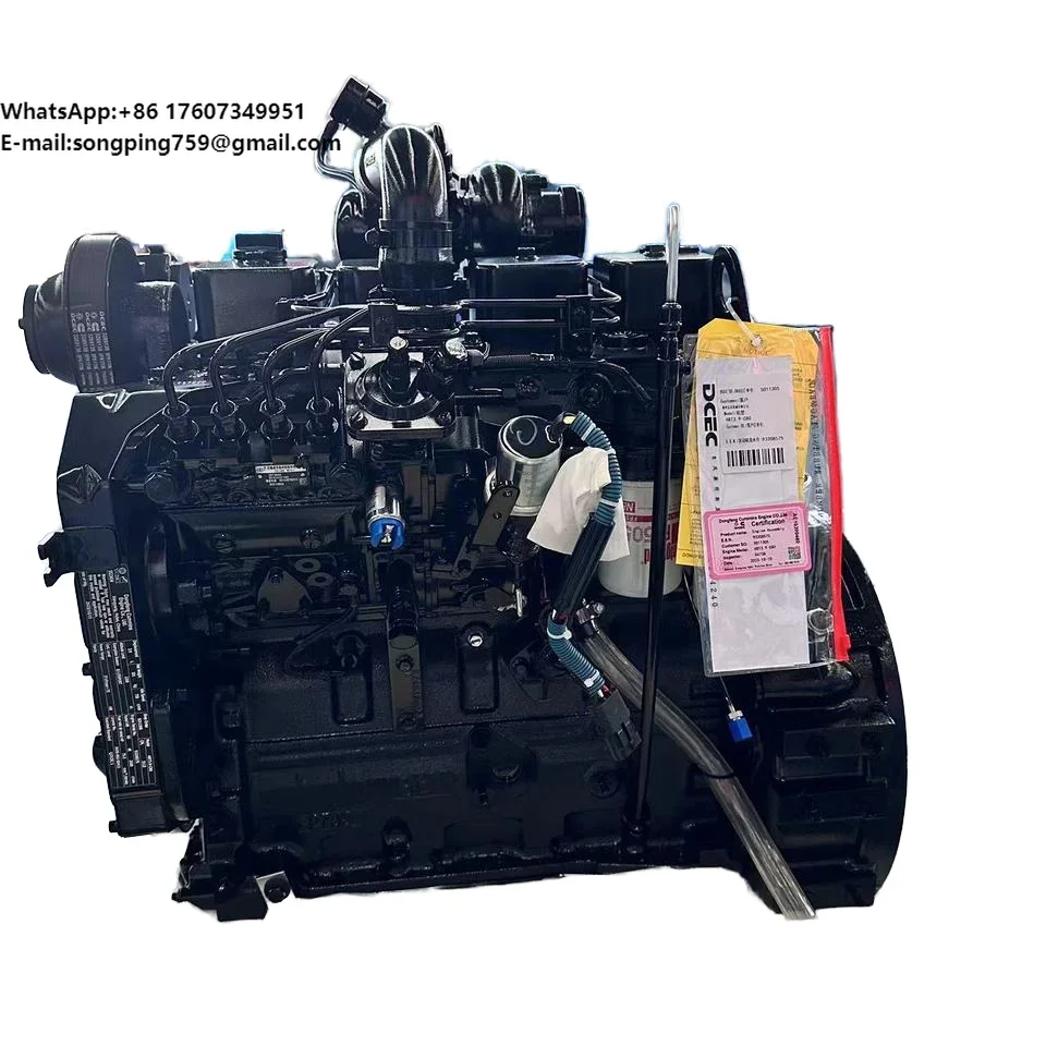Cummins 4bt3.9 Internal Combustion Engine for Excavator Vertical Four-stroke Is Competitively Priced