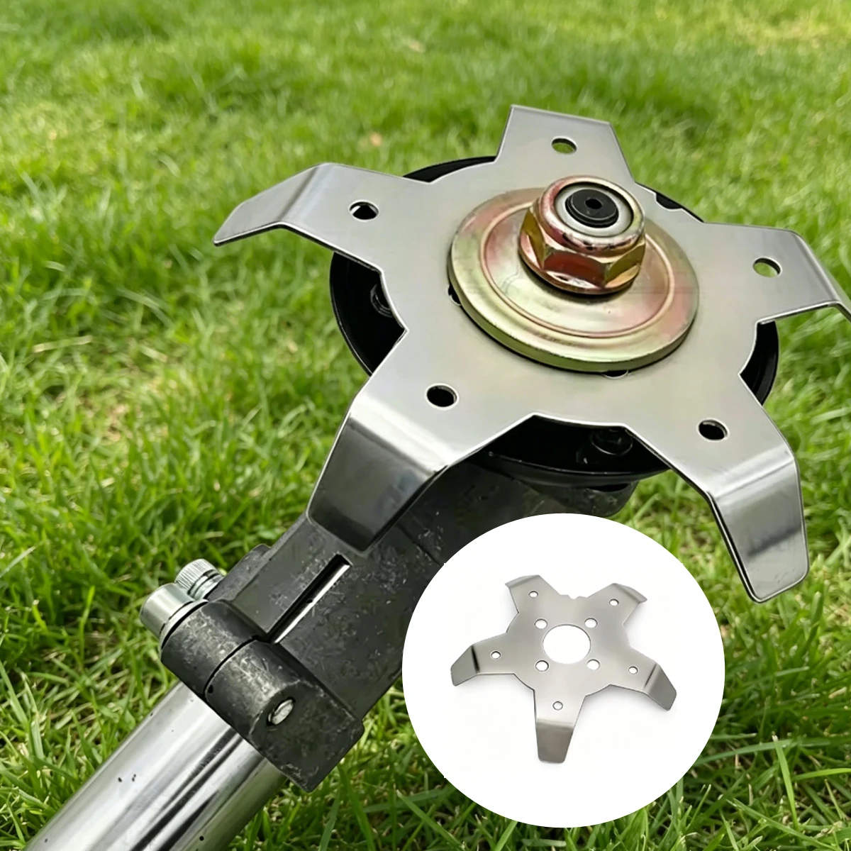 Anti-tangle Weeding Blade Disc Robot Lawn Mower Knives Brush Cutter Blades Robotic Lawnmower Accessories for Brusher Grass Motor