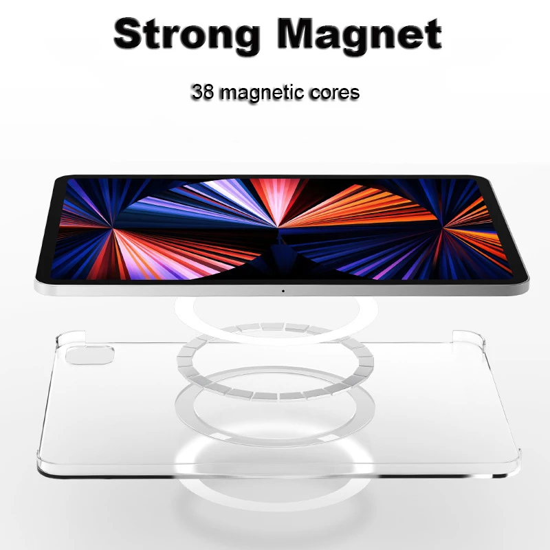 For Ipad Mini 6 Magsafe Magnetic Smart Clear Cover for Ipad 10th Gen 2022 Pro 11 12 9 Sleeve Case 10.2 7/8/9th Generation Air4/5