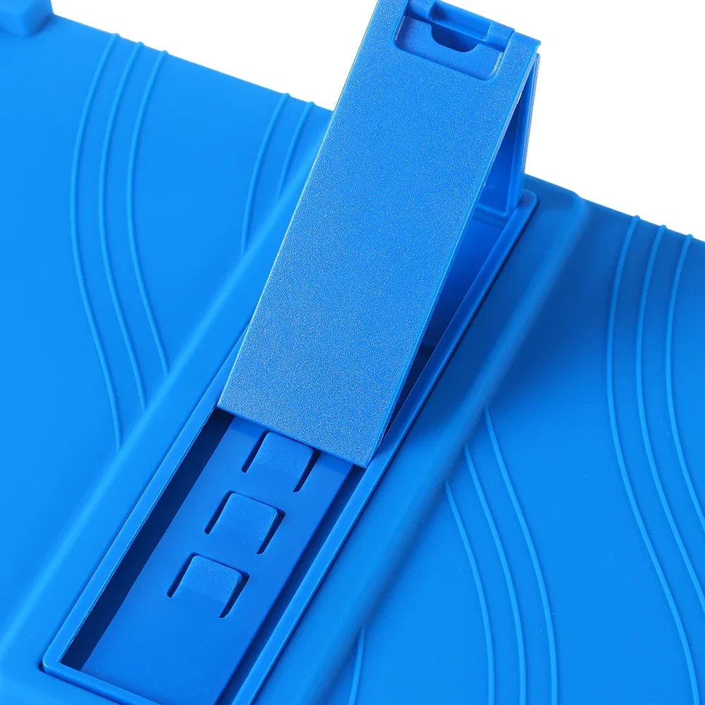 Protective Shell Stand Soft Silicon Cover For TCL TAB10 Gen2  10.4 incs 8496G1-8196G  Tablet Safe Shockproof Silicone Stand case