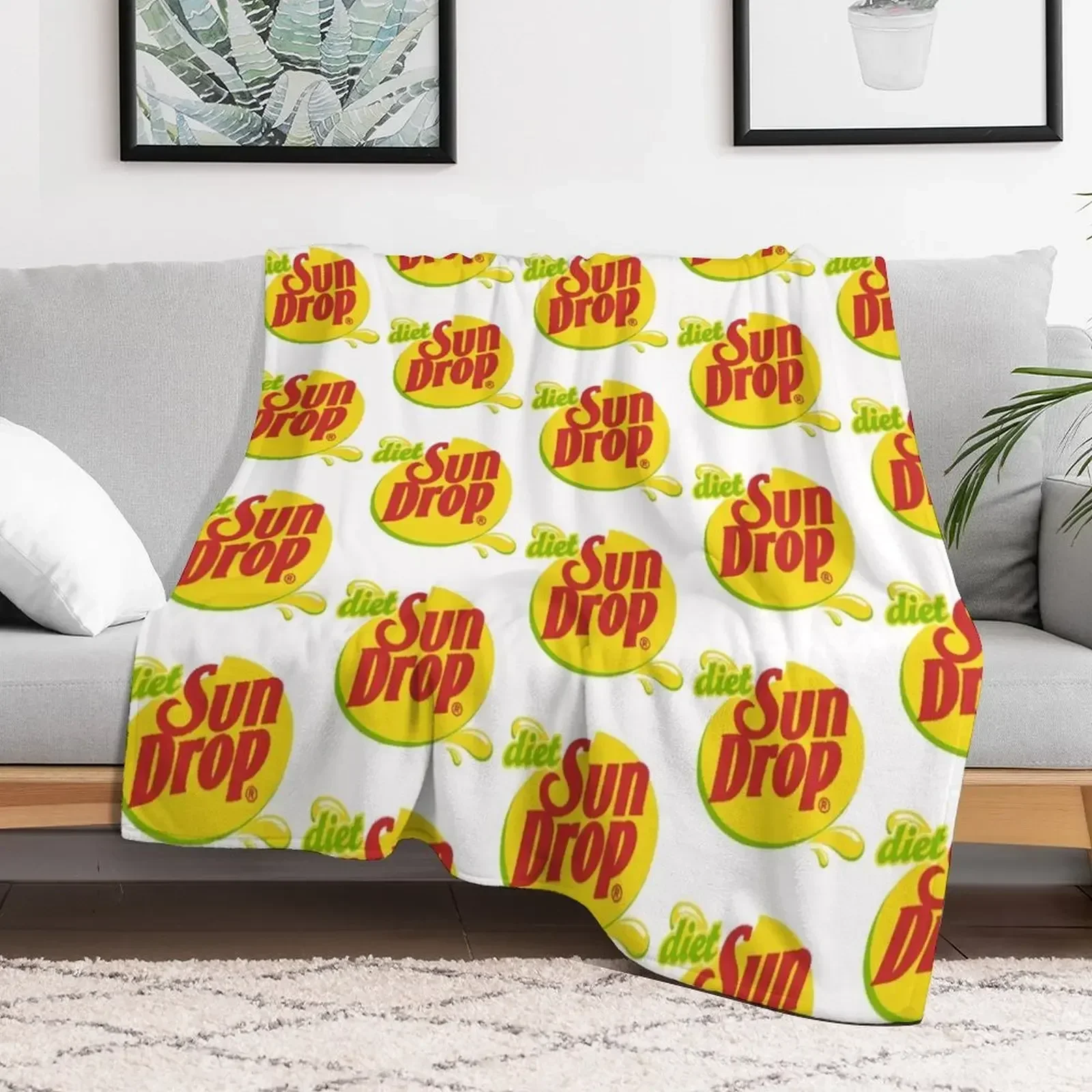 

Diet Sundrop Throw Blanket Nap Stuffeds Blankets