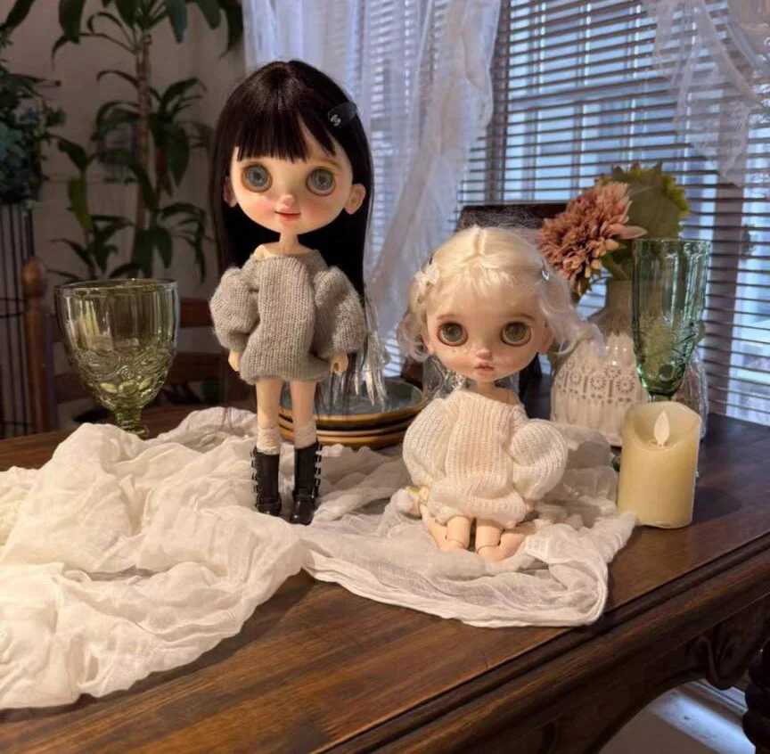 

1 шт. свитер Blythe/landoudou для отдыха (подходит для Lulu,ymy24,Ob22,24,26,zone, Jenny)