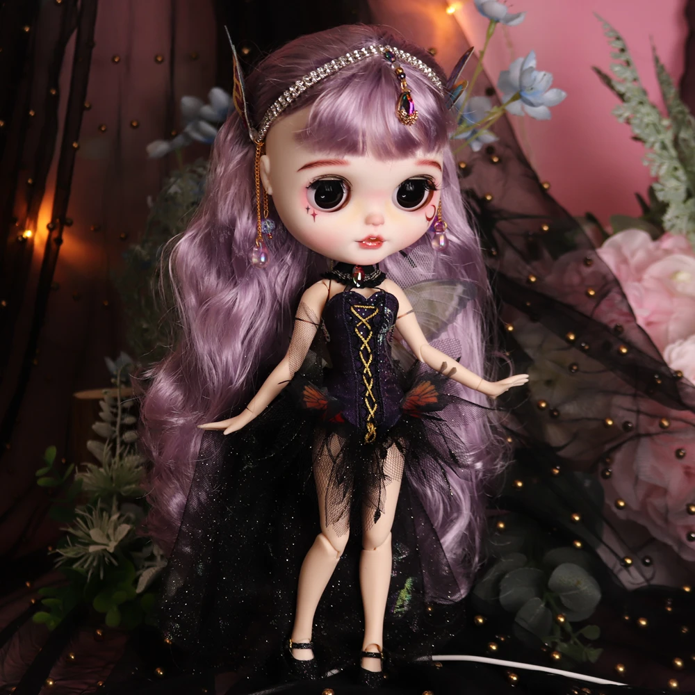 ICY DBS Blyth Doll Nabi Queen Combination Butterfly Cosplay Dressing 1/6 BJD Anime Girl OB24 Monster High Collection Toys Gift