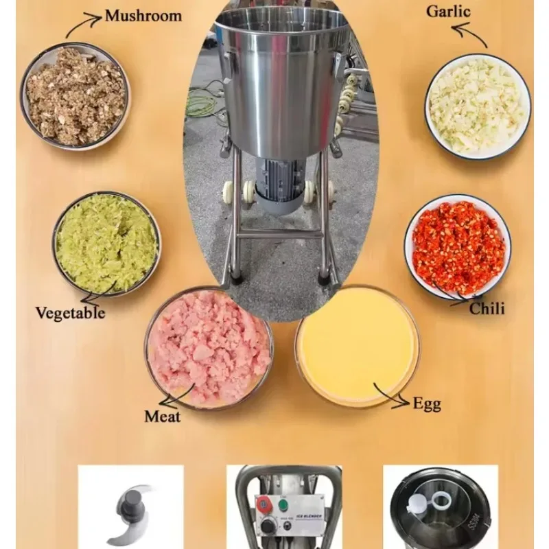 COMMERCIAL 20L 32L Onion Paste Blender Pork Fish Crushing Machine Carrot Cabbage Chopper Fruit Tomato Pulper Work Tool
