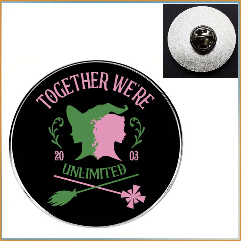 

Together We'Re Wicked Movie Merchandise, брошь, значок из металлического сплава, булавки, игрушка в подарок