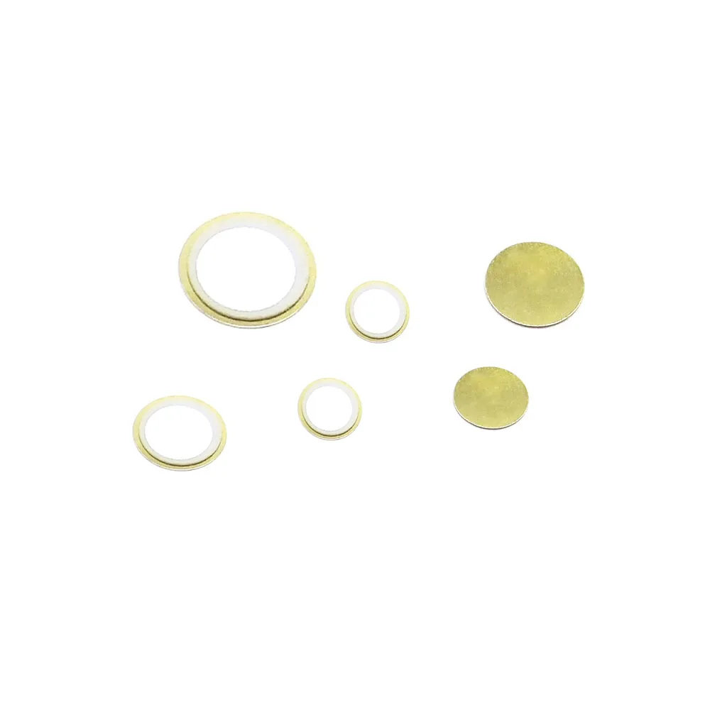 10PC/Lot Piezo Elements Buzzer Sounder Sensor Trigger Drum Disc Copper Piezo Speaker 12MM 20MM 27MM 35MM 50MM Piezoelectric