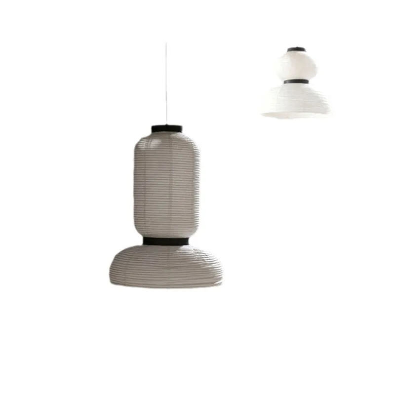 

authentic rice paper washi chandelier, wabi-sabi wind living room dining room bedroom chandelier