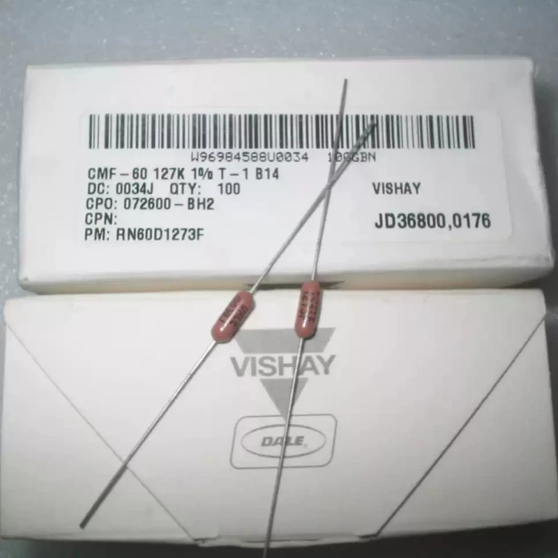 VISHAY DALE 0.5W 127K generation 130K typing resistor from the United States