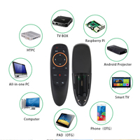 Smart Voice Remote Control Wireless Air Fly Mouse 2.4G G10 G10S Pro Gyroscope IR Learning for Android TV Bo
