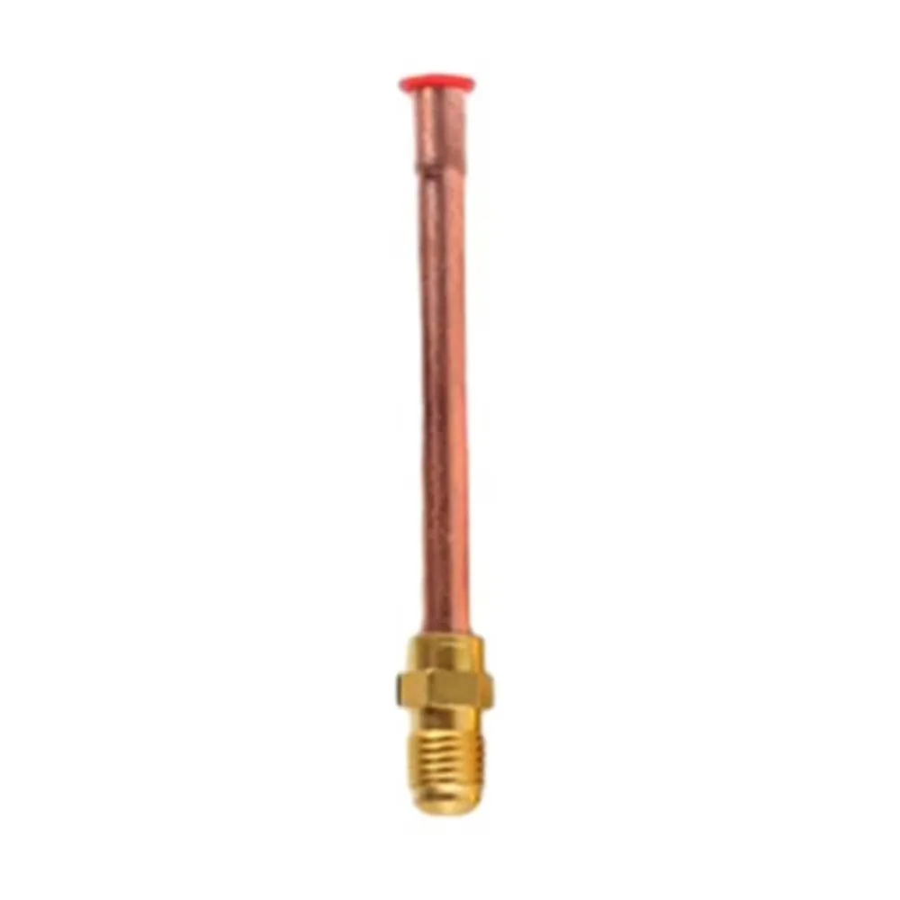 Forged Brass Air Conditioning Copper Pipe Threaded Connector SAE 1/4 3/8 5/8 1/2 3/4 Flare Pipe Fitting -20 to 120℃