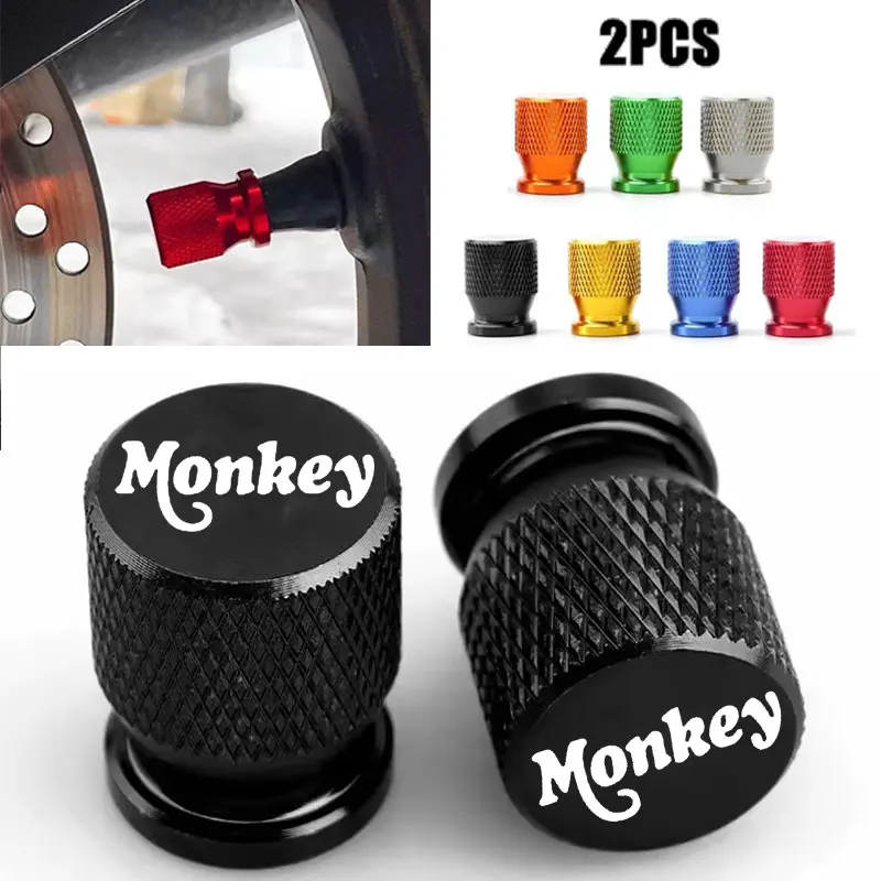 Motorcycle Accessories Tire Valve Caps Stem Cover Plug For Honda Z125 Monkey Z 125 Z-125