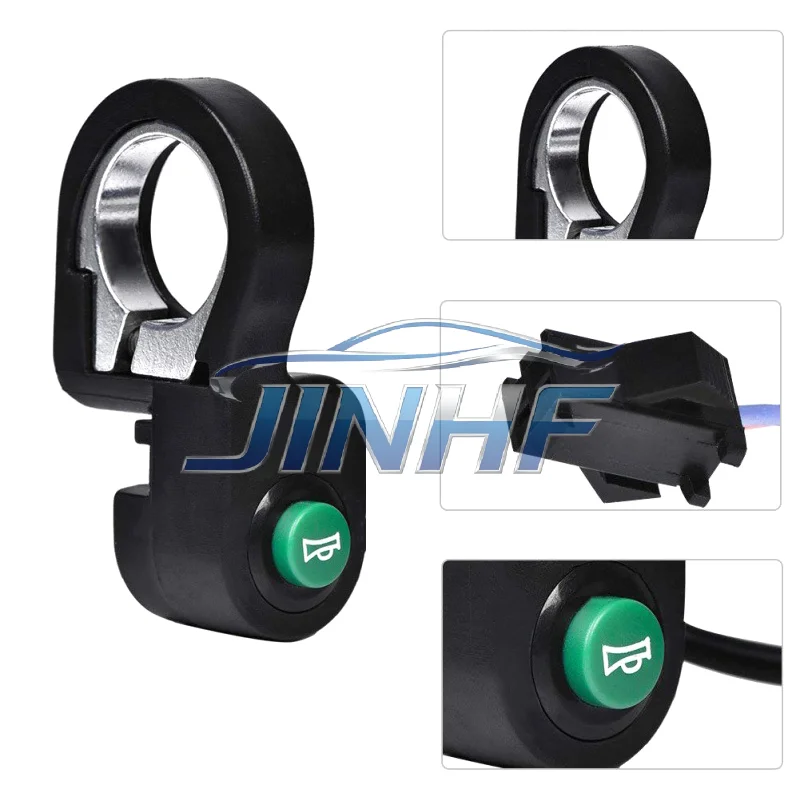 

Motorcycle Scooter Bike Plastic Horn Signal Switch Button Universal 22.5mm Bike Electric Bicycle Horn Switch Button