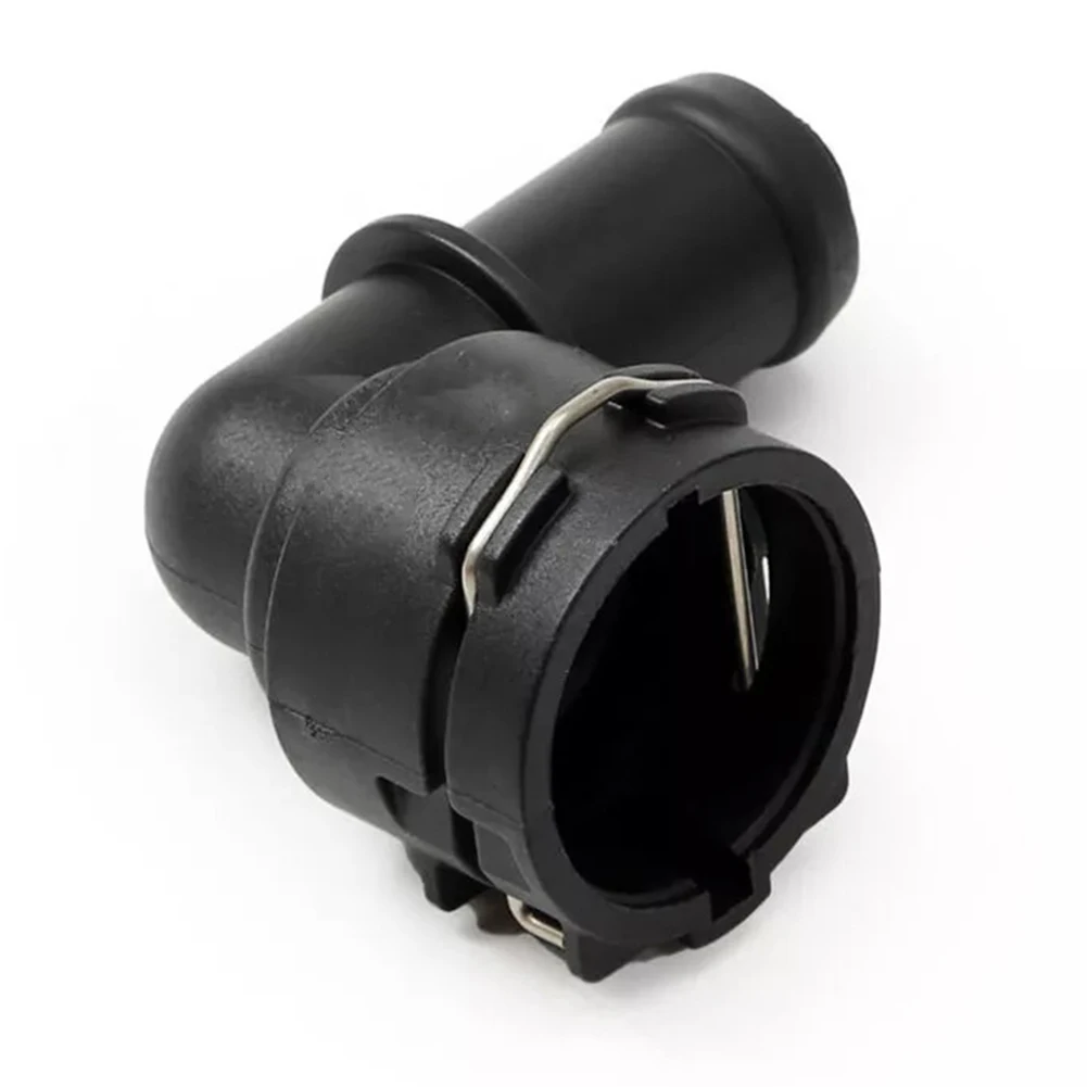 1K0122291J A Easy Installation Long-lasting Sleek Black Design Coolant Hose Connector For A3 For Seat For Skoda