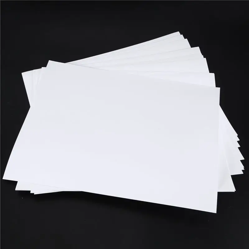 Exquisite-Premium Printable Waterproof Vinyl Sticker Paper For Inkjet And Printer 210X280mm 120 Sheets Matte White Decal Paper
