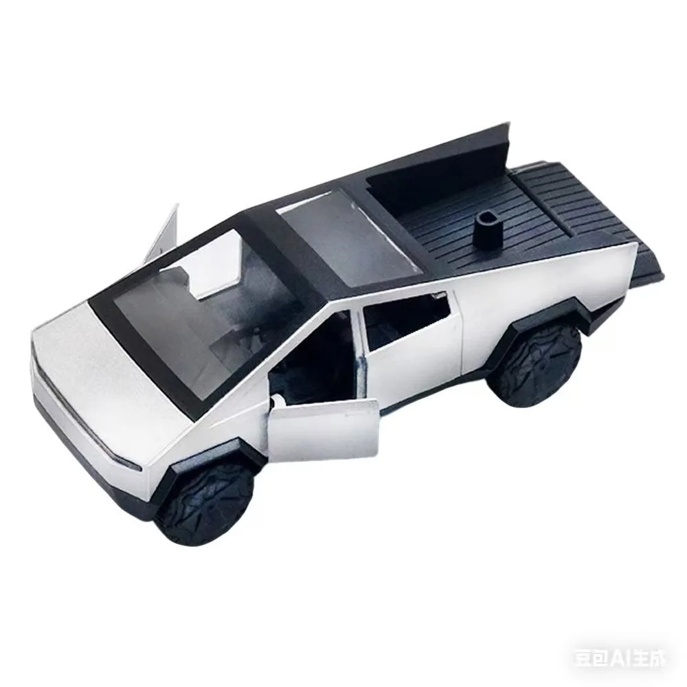 1:32 Collection Truck Alloy Simulation Toy Car Metal Model Diecast Vehicles Pickup Car Decoration Kid Boys Toys Christmas Gifts image 4