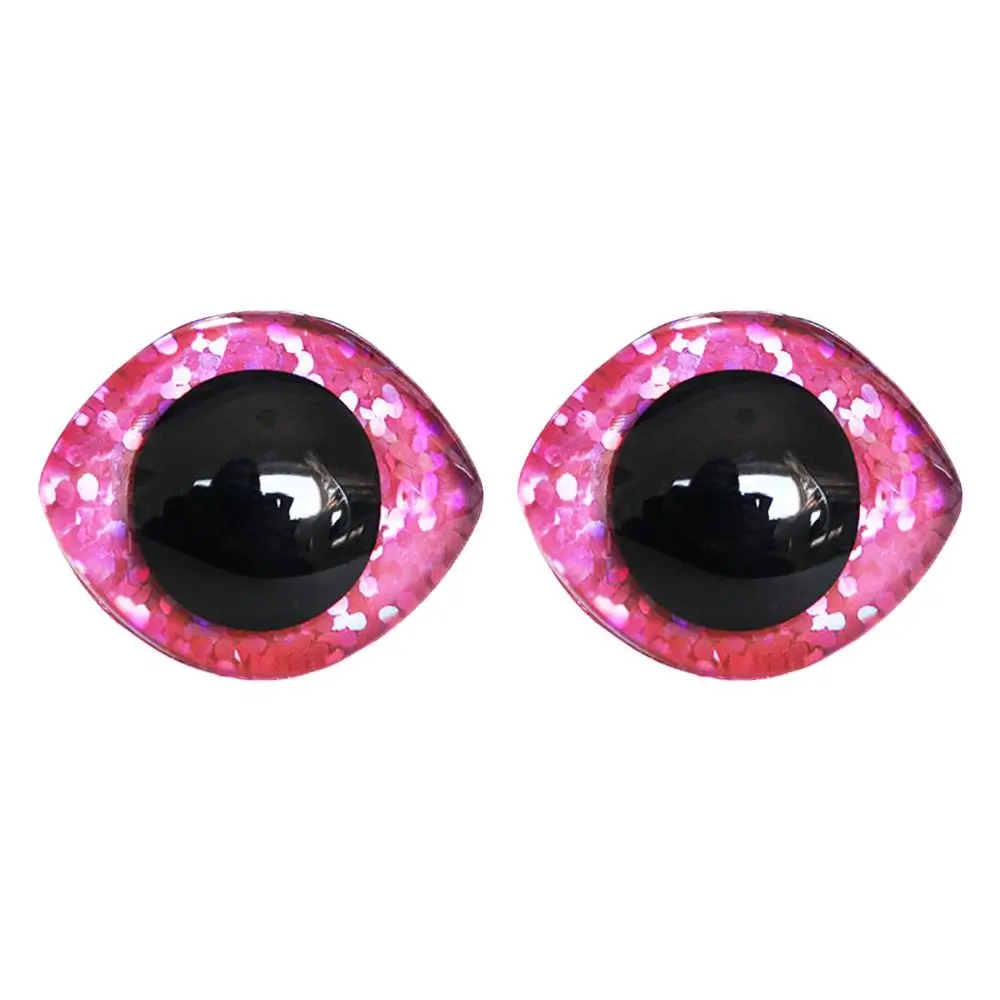 20x23mm Oval Eyes New Design 10pcs Three-dimensional Toy Eyes Clear Safety Strange Doll Eyes Doll