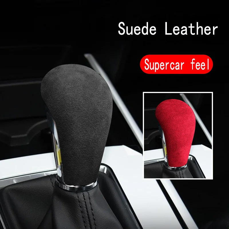

Car Gear Shift Knob Cover Lever Stick Head Accessories Auto Trim For Mazda Axela CX-30 Mazda3 2020 2021 2022 2023 2024