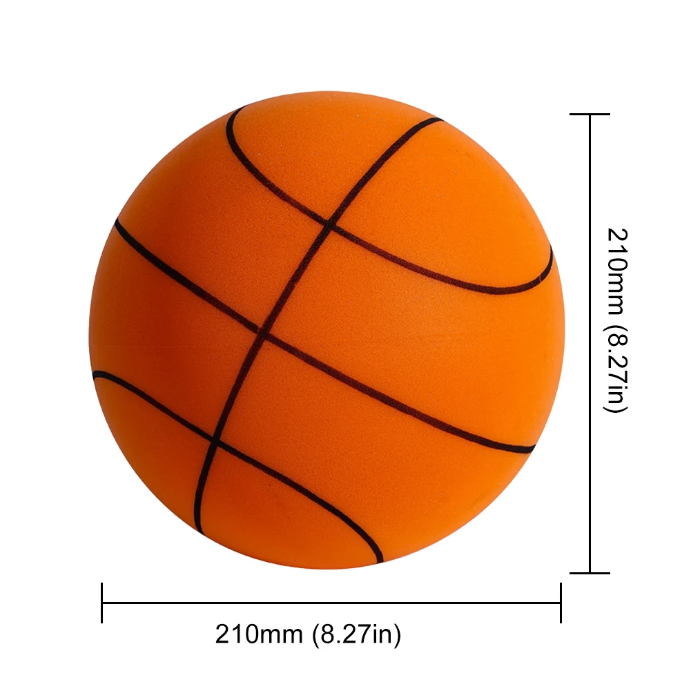Air Bounce Basketball High-Resilience Mute Dribbling Basketball น้ําหนักเบา 3/5/7 สําหรับกิจกรรมในร่มต่างๆ