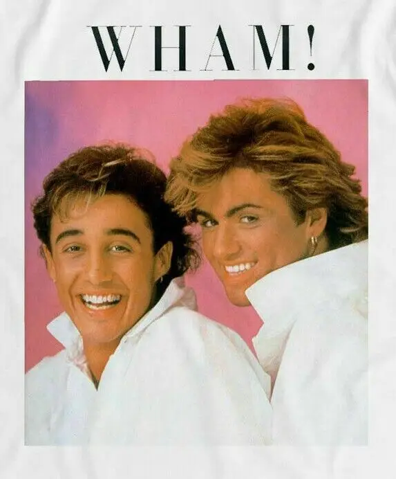 WHAM T-SHIRT GEORGE MICHAEL POSTER IDEAL GIFT BIRTHDAY PRESENT COOL RETRO