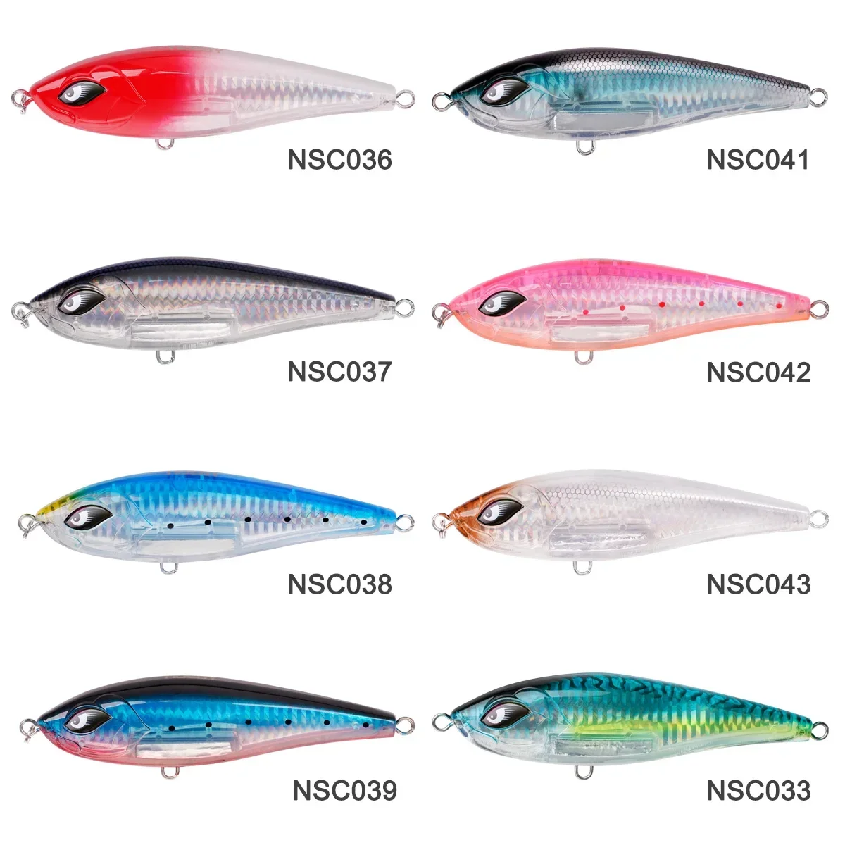 NOEBY Inshore Twitch Bait Fishing Lure 115mm 38g Sinking Jerkbaits Artificial Hard Bait Sea Freshwater Fishing Lures