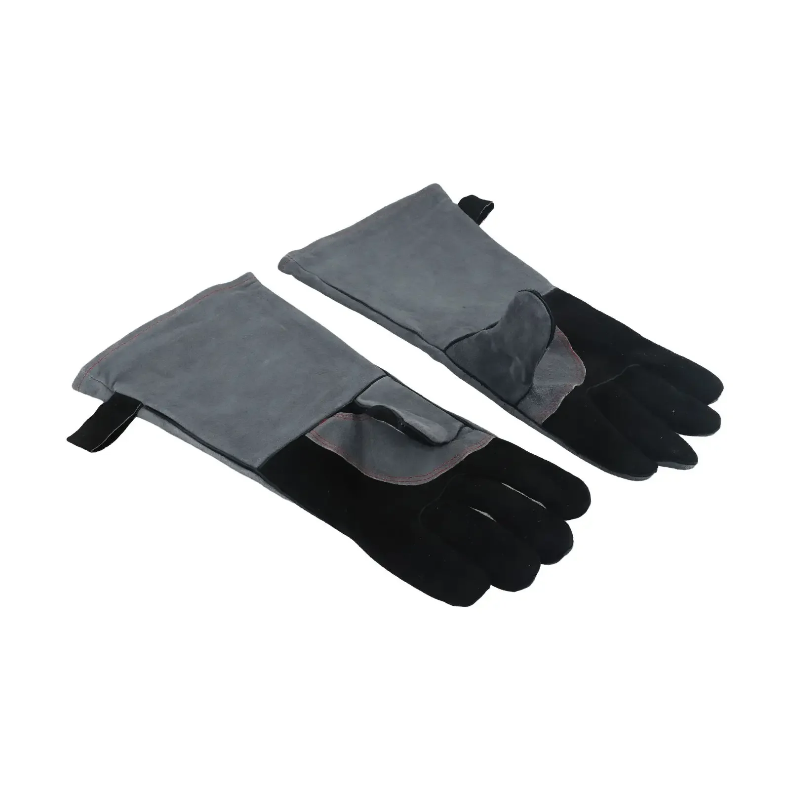 Heat Resistant Oven Gloves Baking Grill Insulated Leather Welding Forged Gloves For Welding Metal Protective Gloves