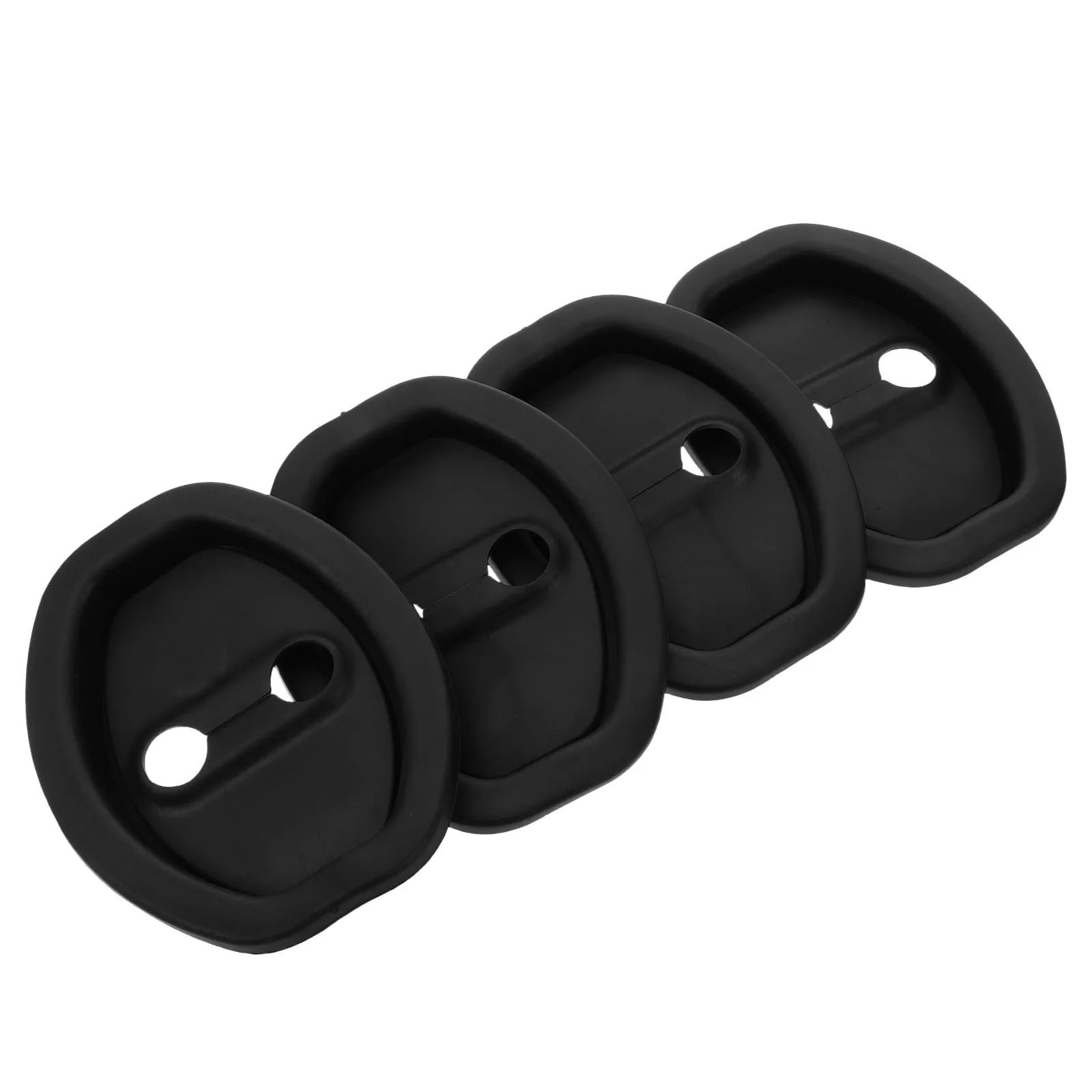 

4Pcs Car Door Lock Protective Cover Silicone Shock Absorbing Car Door Latch Protector Universal Silicone Protection Latches