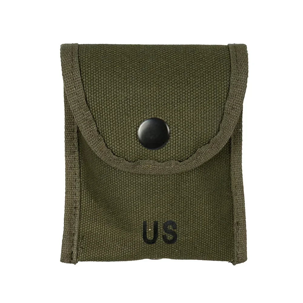 WW2 M1956 Pouch Bag Retro WW2 US Tool Tactical Purse Compass Molle Pack American Equipment Soldier Use North Needle Bag