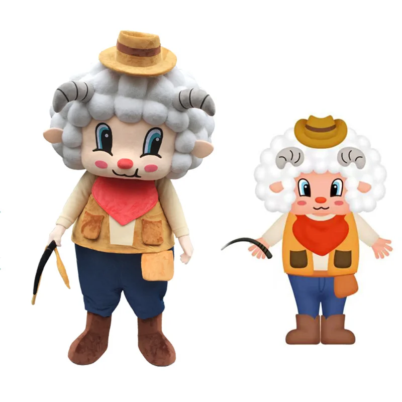 Индивидуальный кукольный костюм, персонализированный мультяшный костюм для ходьбы, женский костюм, персонализированный костюм компании