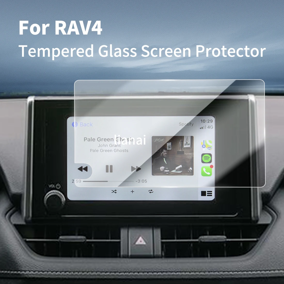 Screen Protector  for 26 TOYOTA RAV4 Tempered Glass Navigator Car Stickers display Accessories Fingerprint-resistant supplies