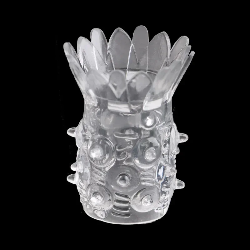 Kristall Lotus Ring Ananas Spaß Kristall Lock Essenz Ring Block Komplexe Granulat Octopus Ring Dorn Hülse