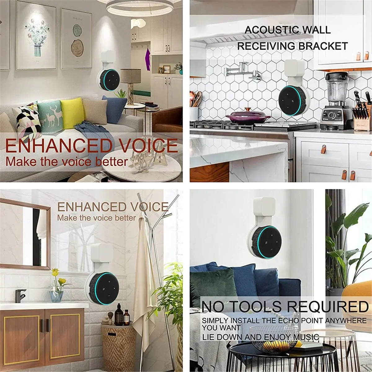 

Настенный держатель для Dot 3, кронштейн для управления шнуром для динамика Dot 3-го поколения