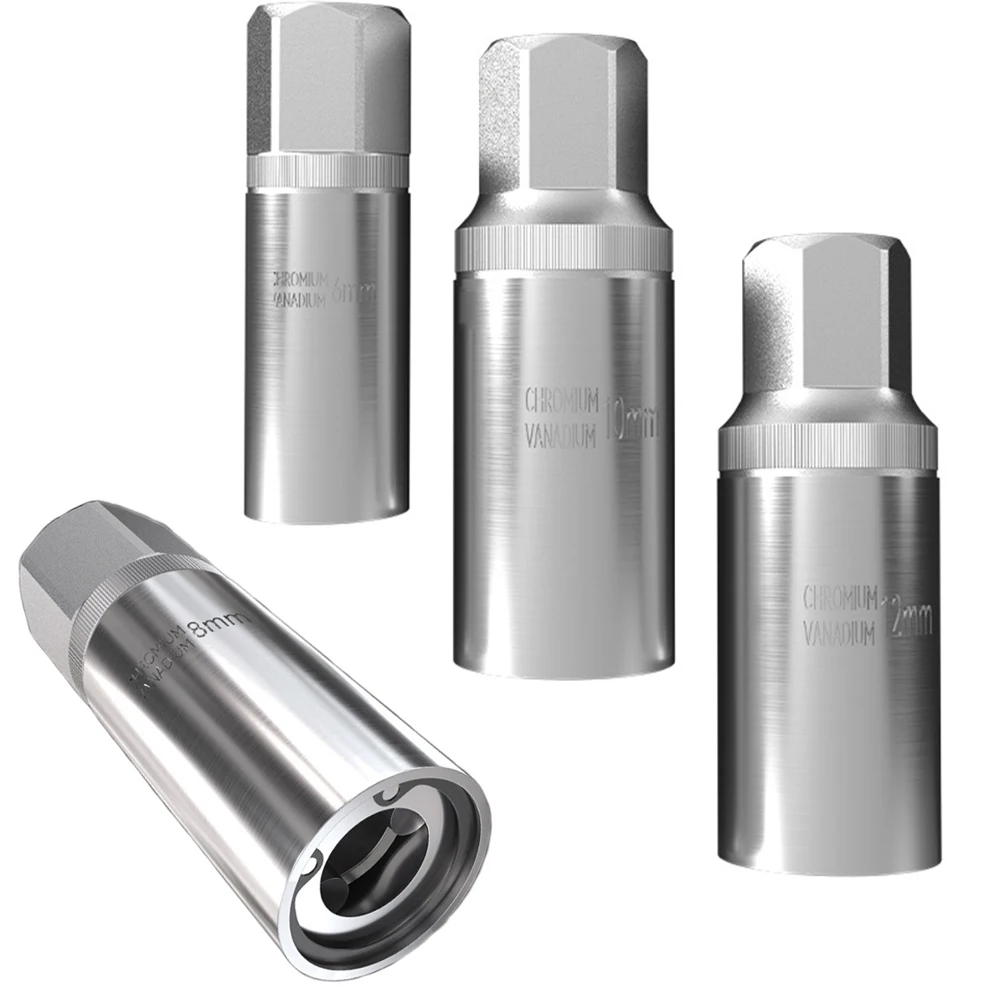 Extractor de accionamiento de 1 y 2 pulgadas, juego de herramientas mecánicas, varios tamaños disponibles para extracción de pernos, herramienta de enchufe de accionamiento de 1 y 2 pulgadas