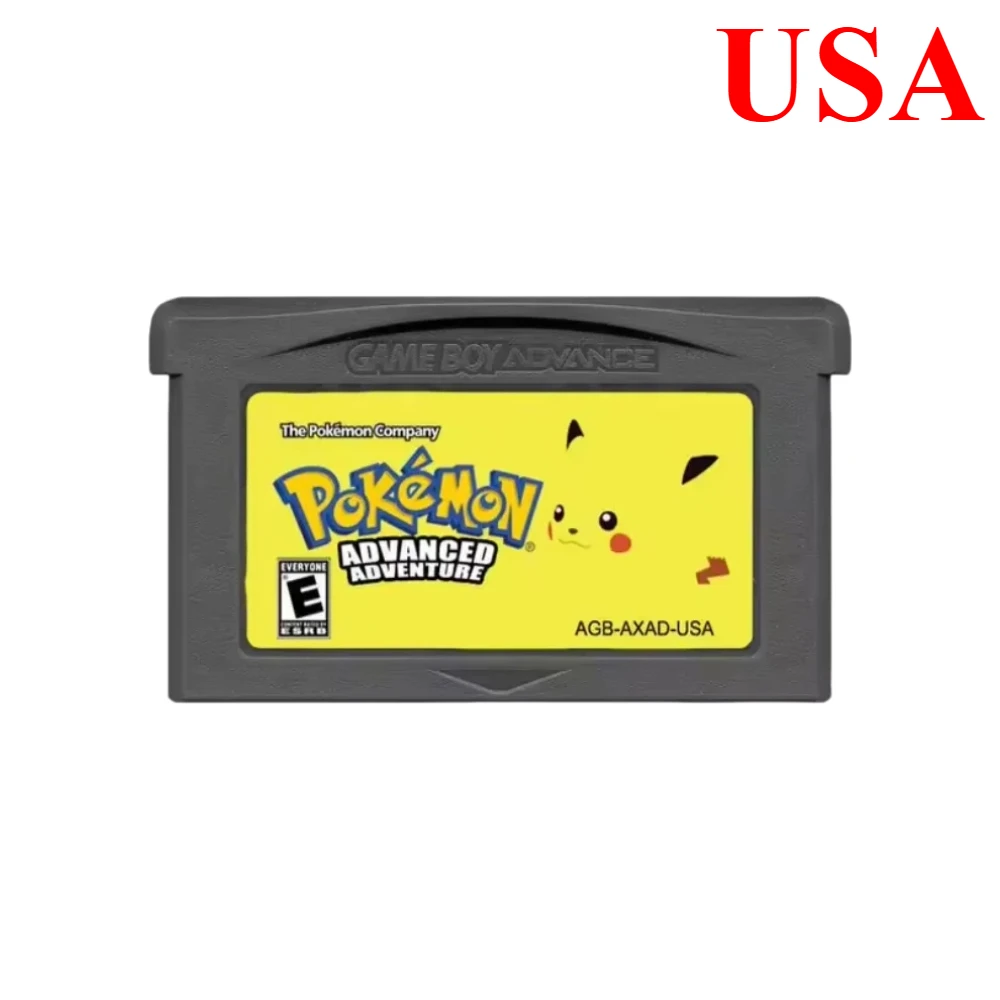 22 verschiedene Pokémon GBA-Spielmodule: FireRed, LeafGreen, Ruby, Sapphire, Emerald, Snakewood, Clover für Game Boy GBA / GBA SP / NDS / NDSL – Detail 21