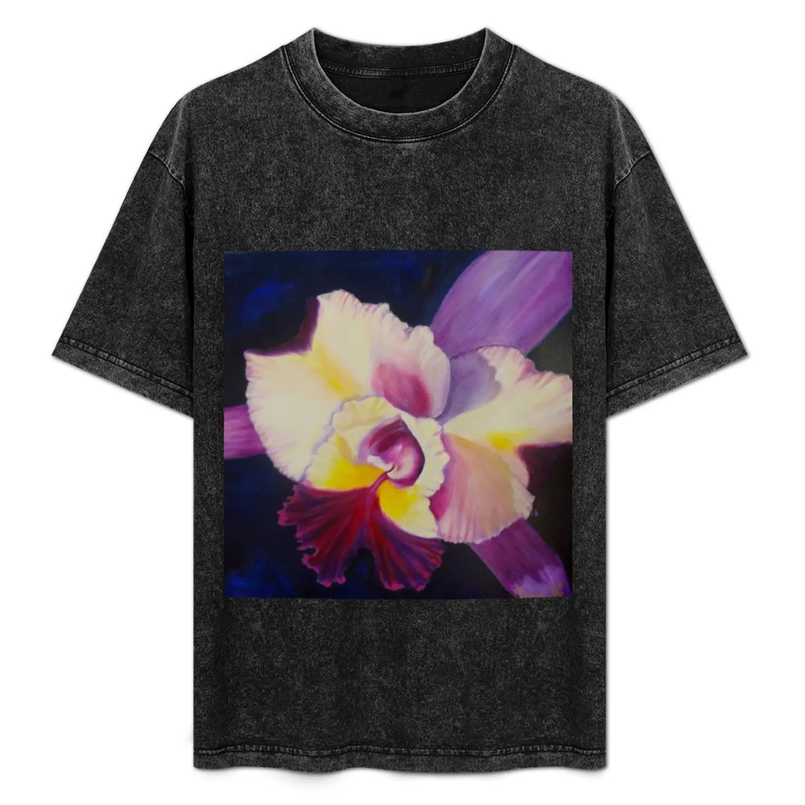 

Violet Orchid T-Shirt Summer Sports Quick Dry T-Shirt