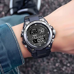 NEW Men's Watch Multifunction LED Digital Sports Watches Luminous Alarm Clock Chrono Waterproof Electronic Wristwatch for man