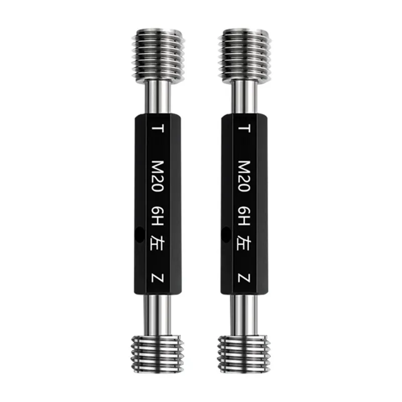 6H Left Tooth Reverse Tooth Thread Gauge M2-M8 M6 M12 M14 M5-M30 LH Plug Gauge GO & NOGO