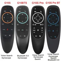 G10S/G10S PRO/G10 BTS/G10S PRO BT Air Mouse Voice Remote Control 2.4G Wireless Gyroscope IR Learning for Android TV Box PC