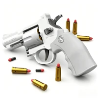Revolver ZP5 357 Toy Gun Continuous Firing Launcher Pistol Soft Dart Bullet CS Outdoor Battle Game for Teenagers Adult Play 6