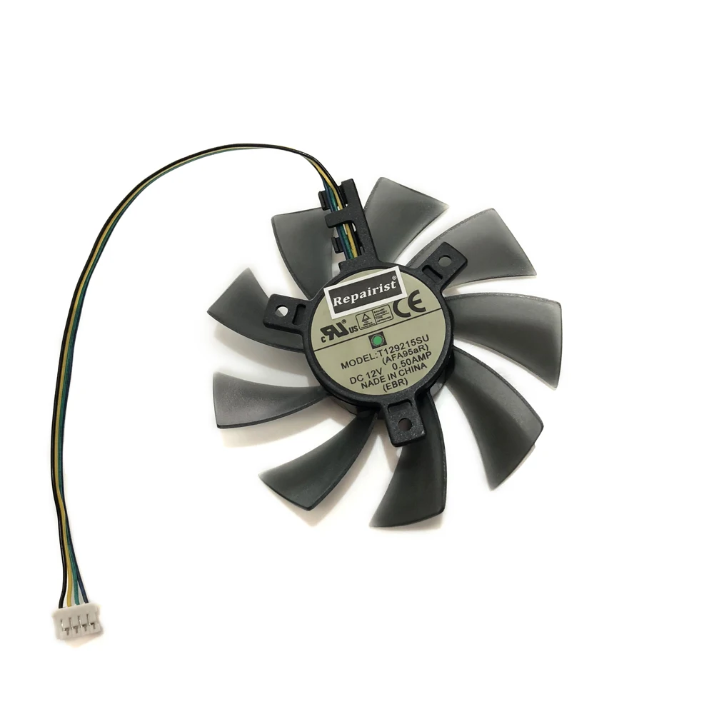 T129215SU,GPU VGA Cooler Fan,For ASUS GTX 670 760 970 MINI,For HP OEM GTX1660 Super,Graphics Video Card,Replace FD9015U12S