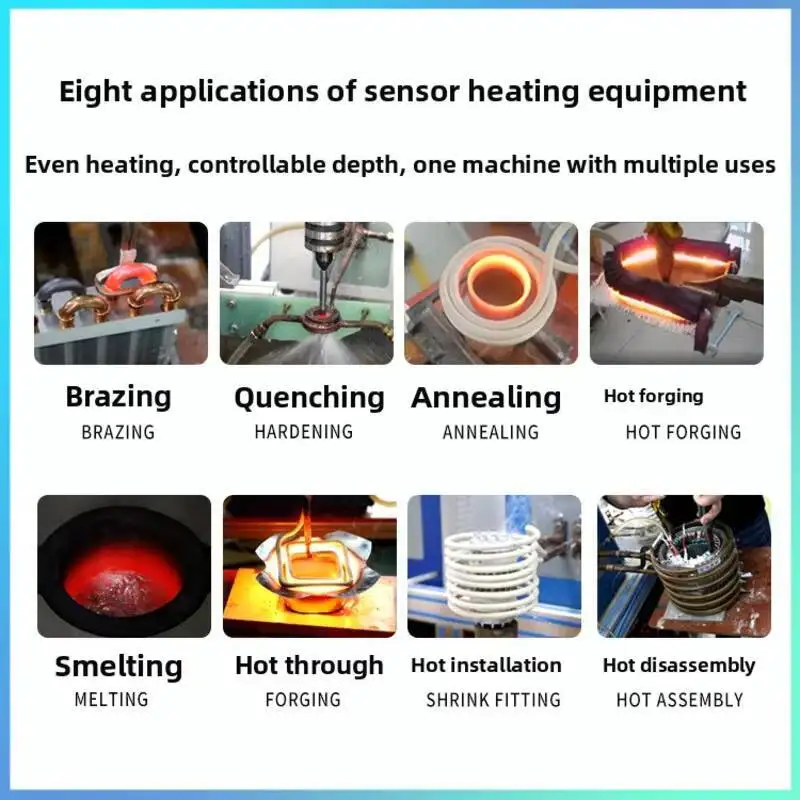 High Frequency Heating Electromagnetic Quenching Equipment Digital Intelligent Induction Machine