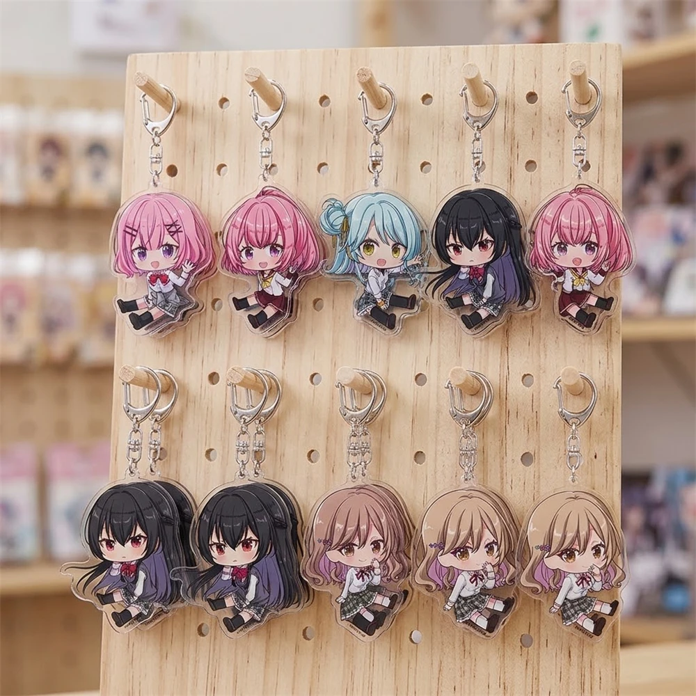 Acrylic Keychain 6CM Model Cosplay Charm Characters Ornament Accessories Goods Collection GiftsWatashi Ga Koibito Ni Nareru