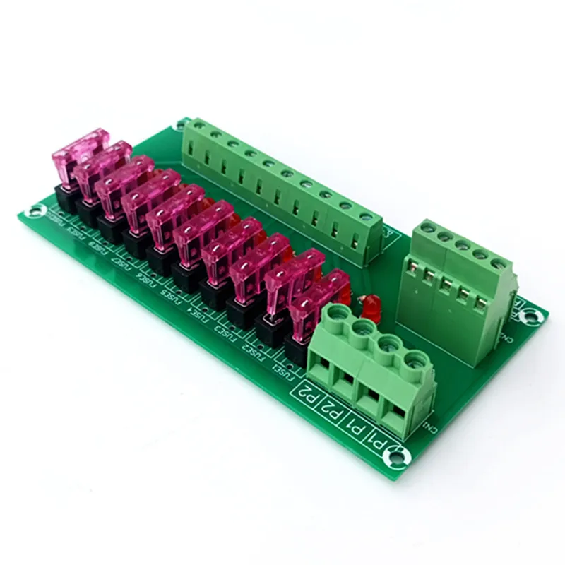 10 Position Fuse Module Panel Distribution Module Board