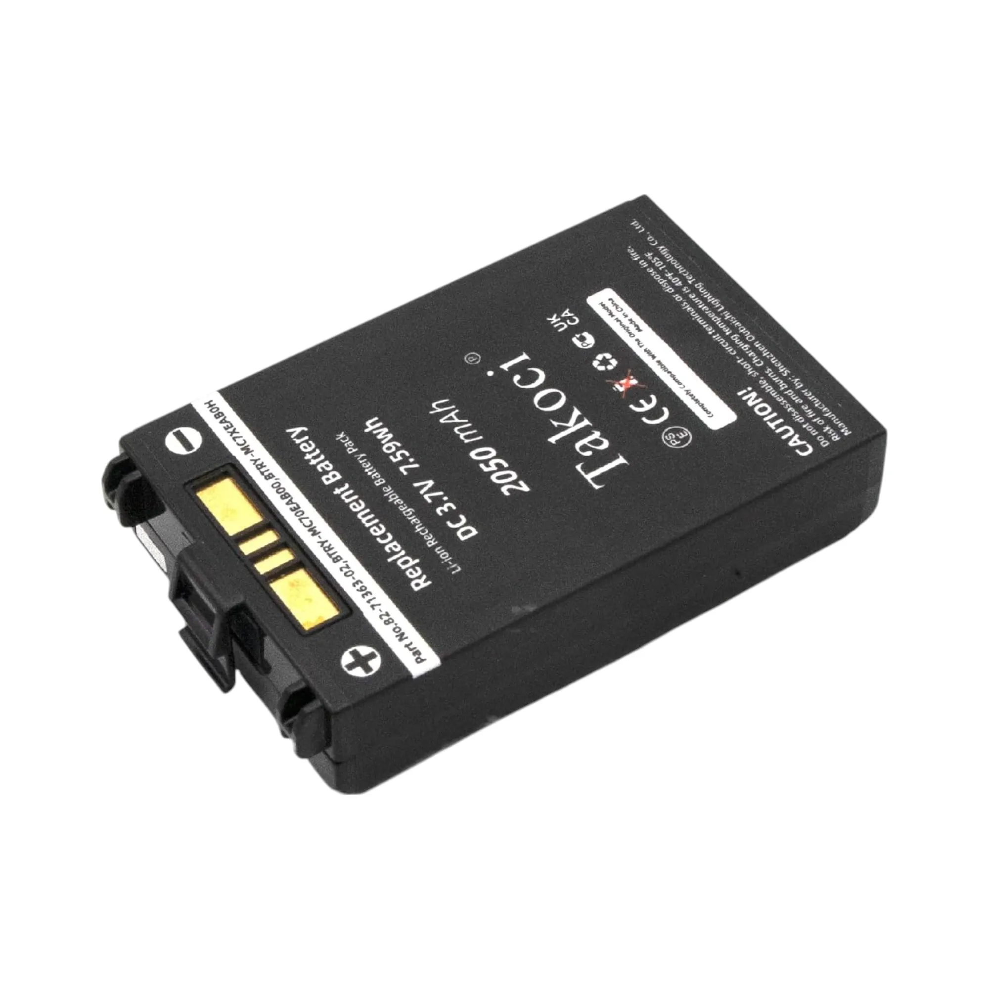 

Replacement Battery 2050mAh for Symbol,MC70, MC7090, MC7004, MC75,82-71364-01,BTRY-MC70EAB02,82-71363-02 ,BTRY-MC70EAB00