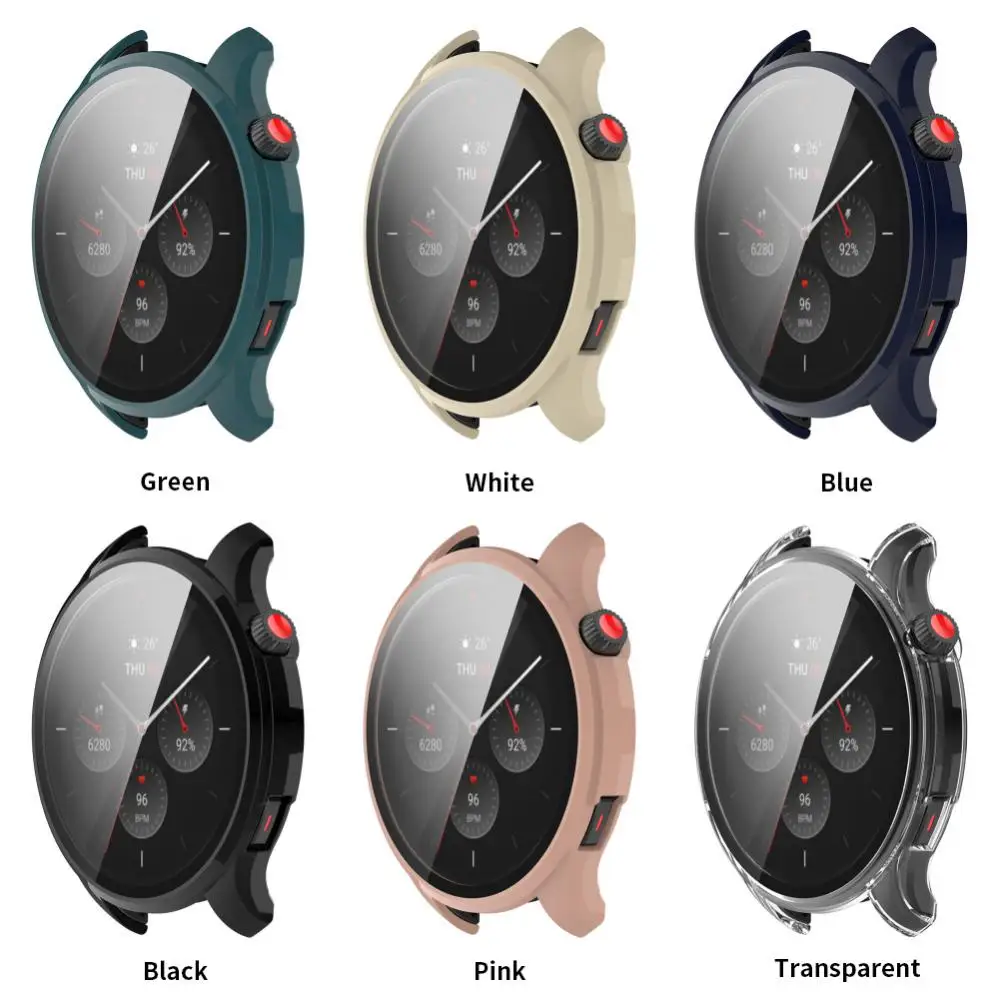 Soft Edge Shell Frame Case Smart Accessories Beschermende Shell Voor Amazfit Gtr4/Amazfit Gtr4 Soft Tpu