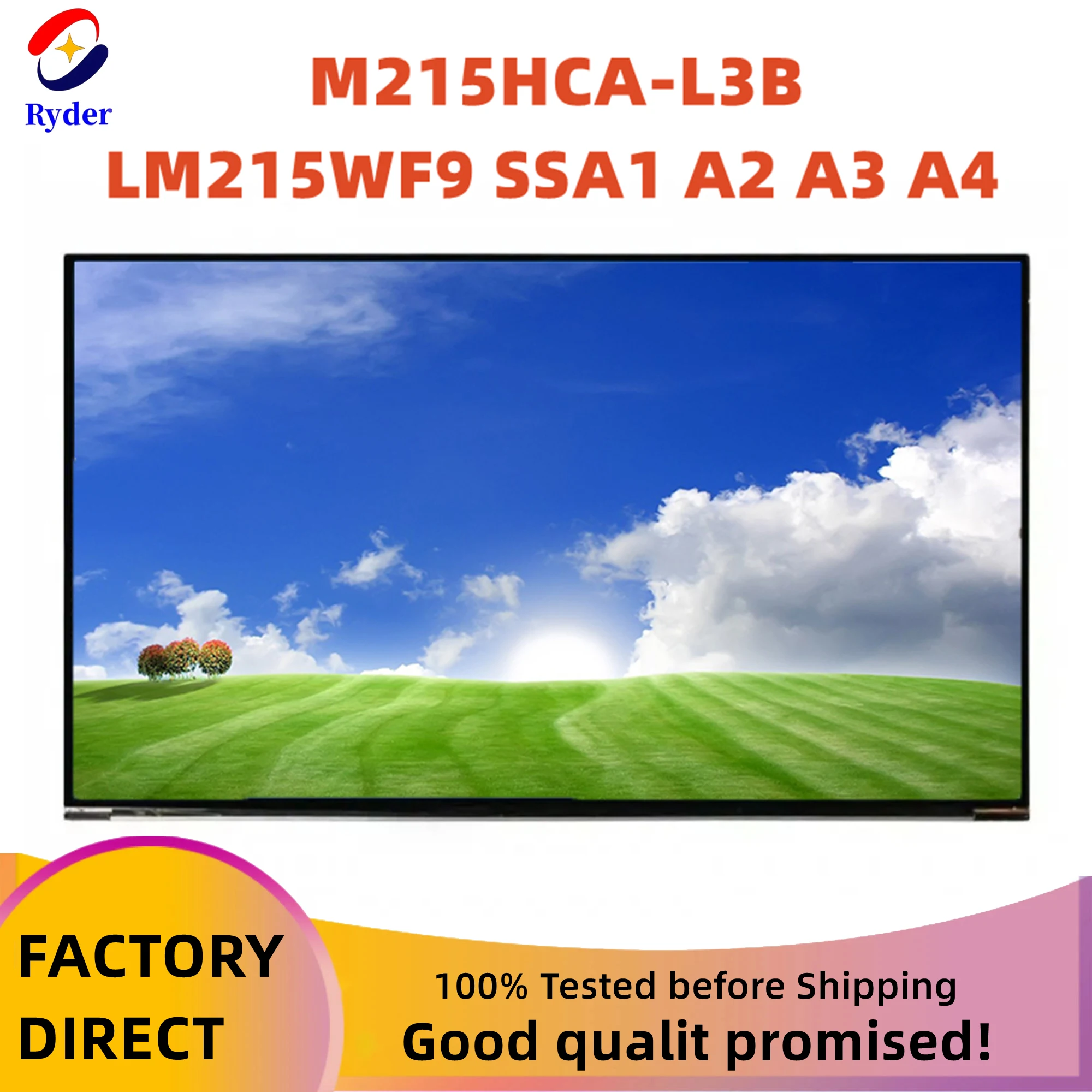 

Original New LM215WF9-SSA1 SSA2 SSA3 SSA4 MV215FHM-N30 N40 N60 N70 M215HCA-L3B l5Z M215HAN01.5 M215HAN01.1 21.5-inch LCD Display