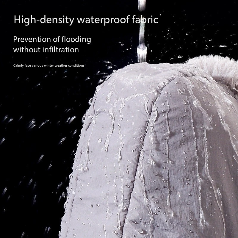 2025 الطقس البارد الحراري بالاكلافا وشاح الشتاء يندبروف هود قبعة للجنسين أفخم الرقبة أدفأ قناع الوجه للتزلج للأنشطة الخارجية #4