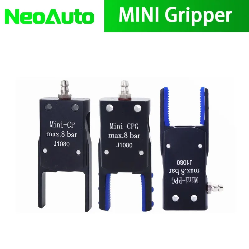 

Мини-приспособление, параллельный захват с противоскользящей резиновой литьевой машиной, пневматический зажим-манипулятор для квадратных изделий