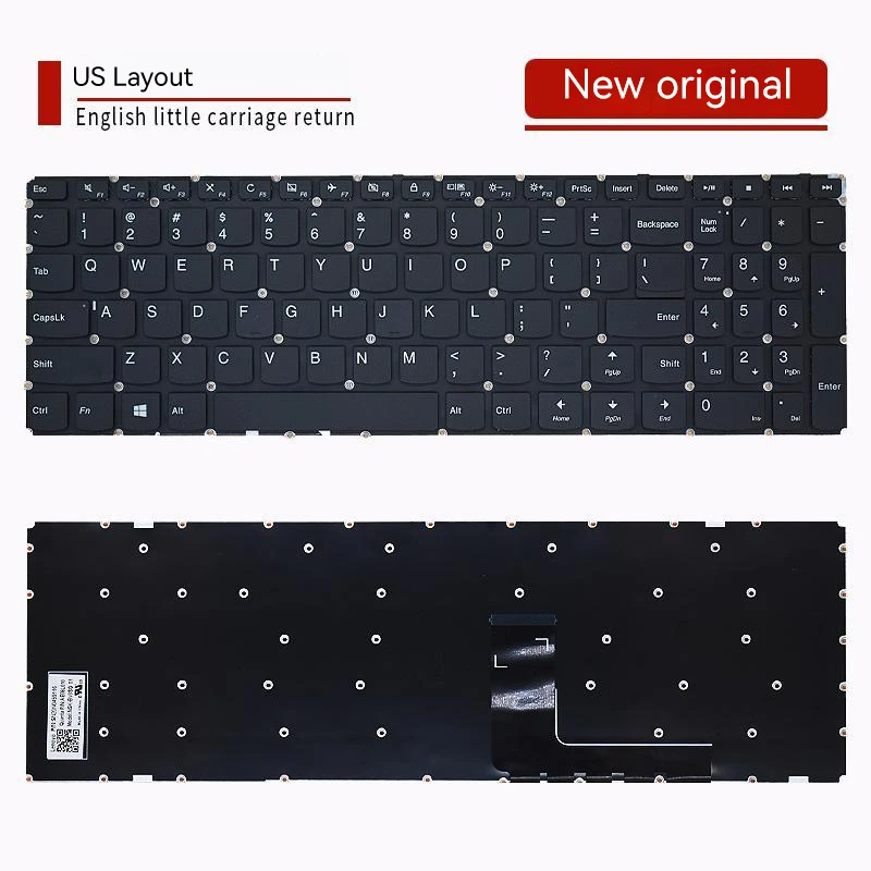 Laptop Keyboard for Lenovo ideapad V110-15ISK V310-15ISK E52-80 V310-15IKB 110-15 V110-15IBR US